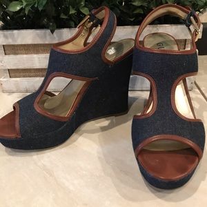Guess Denim Wedges